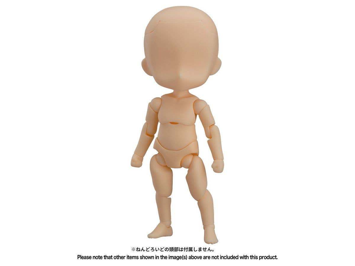 ねんどろいどどーる かすたむヘッド cream　6個 ドール 本体 『ねんどろいどどーる かすたむヘッド (cream
