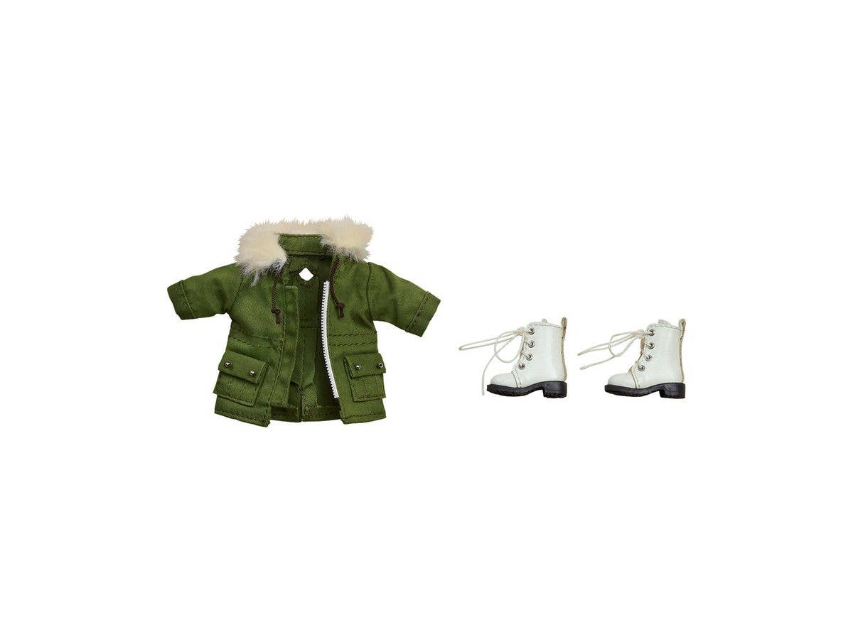 ねんどろいどどーる あったかセット ブーツ & モッズコート (カーキ)