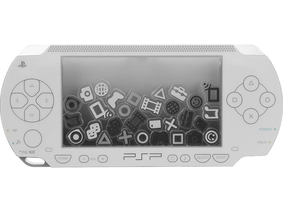 PlayStation: PSP(TM) (PlayStation(TM)Portable)のシャカシャカアクリルスタンド 白Ver.