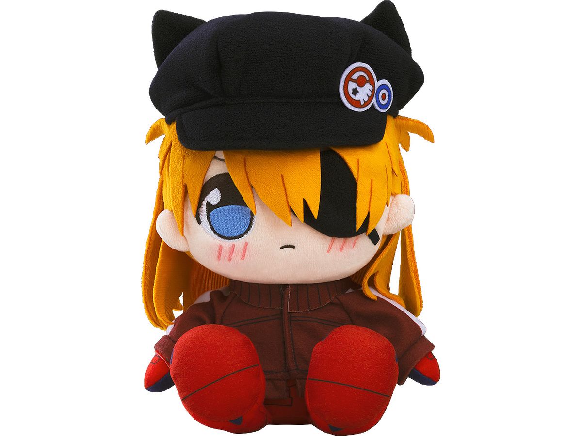 ヱヴァンゲリヲン新劇場版: くりぱん ぬいぐるみ 式波・アスカ・ラングレー  (ジャージ & キャスケット)