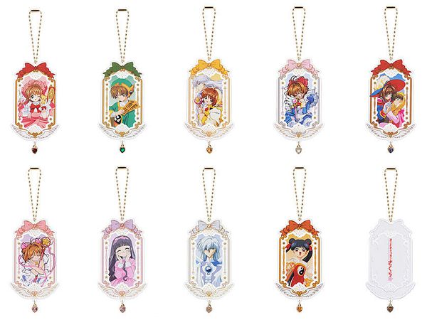 カードキャプターさくら25周年 トレーディングアクリルキーチェーン 1Box 9pcs