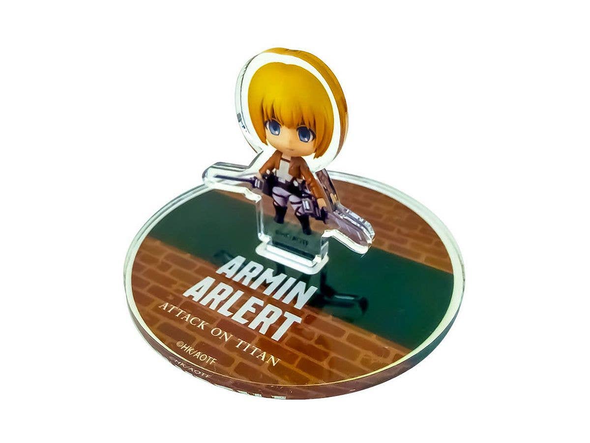 進撃の巨人 ねんどろいどぷらす カプセルスタンド アルミンA