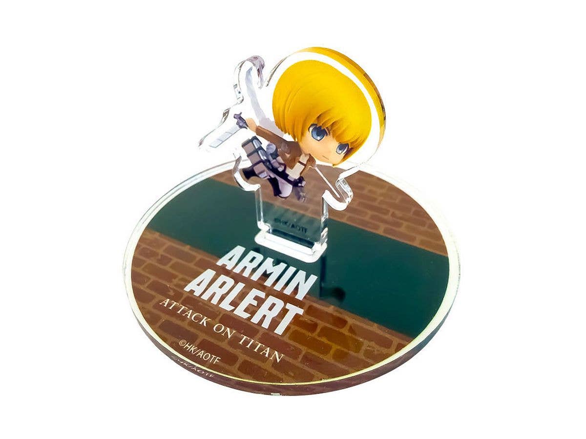 進撃の巨人 ねんどろいどぷらす カプセルスタンド アルミンB