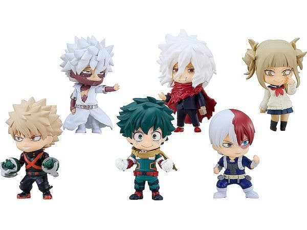 ねんどろいどさぷらいず 僕のヒーローアカデミア ヒーローvs敵(ヴィラン)編 1Box 6pcs (再販)