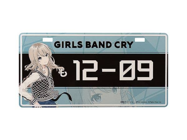 GIRLS BAND CRY ナンバープレート風プレート 河原木 桃香