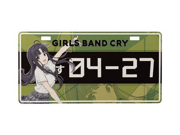 GIRLS BAND CRY ナンバープレート風プレート 安和 すばる