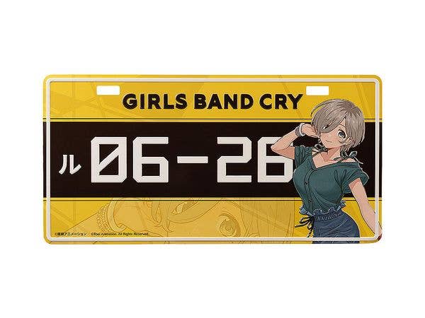 GIRLS BAND CRY ナンバープレート風プレート ルパ
