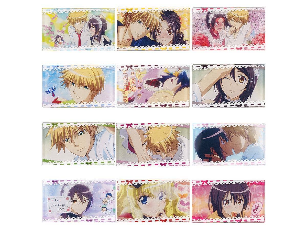 会長はメイド様! 場面写冷蔵庫マグネット 1Box 12pcs