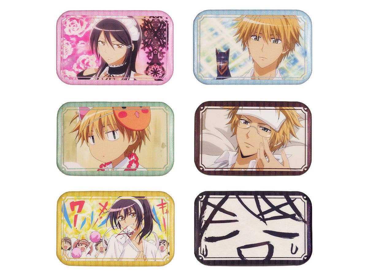 会長はメイド様! 缶バッジ 1Box 6pcs