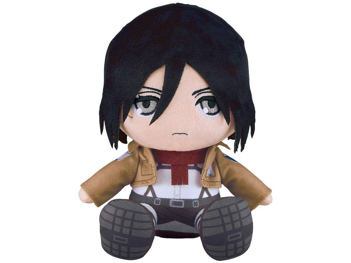 進撃の巨人 ぬいぐるみ ミカサ