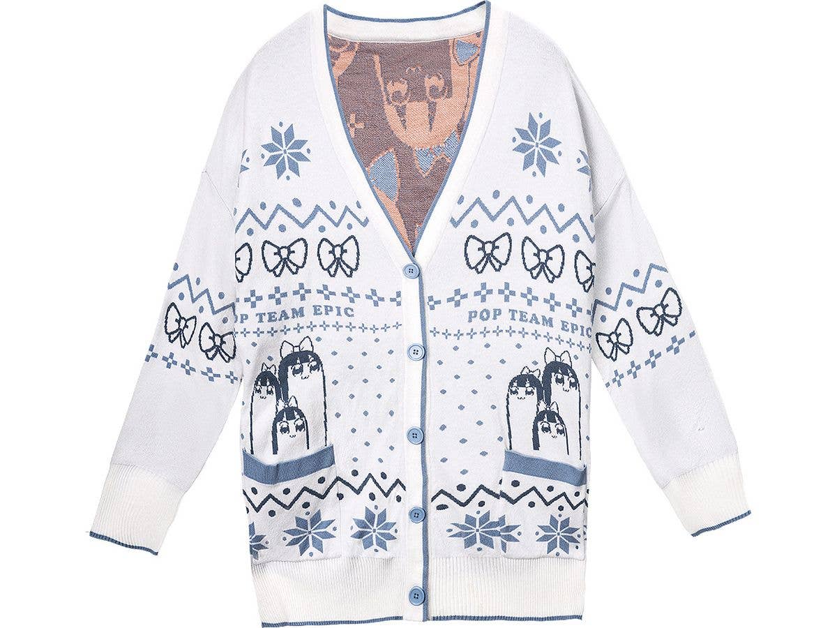 ポプテピピック 冬日和シリーズ セーター ピピ美