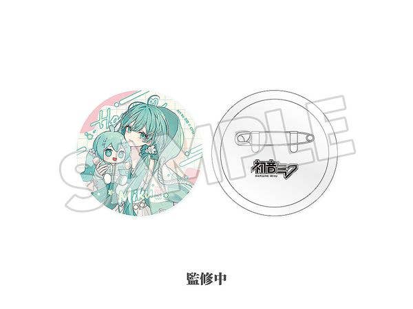 初音ミク ミクハグシリーズ 缶バッジ フラワーVer.