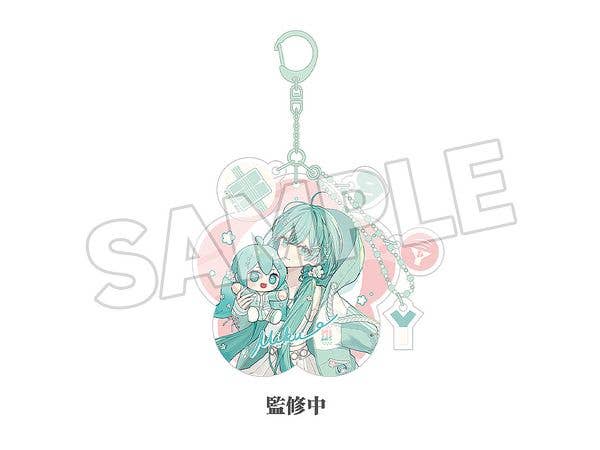 初音ミク ミクハグシリーズ アクリルキーホルダー フラワーVer.