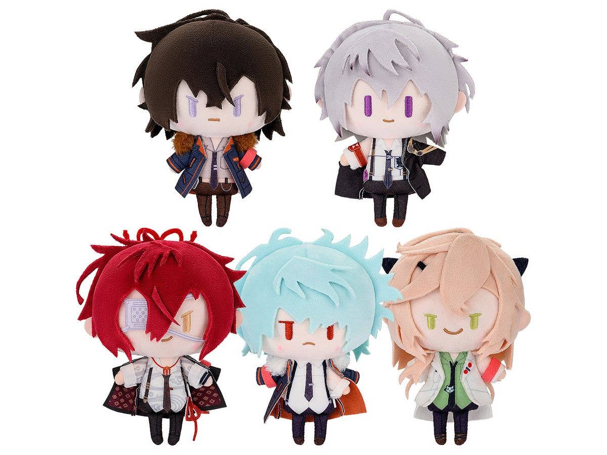 Collar x Malice 棒人間シリーズトレーディングぬいぐるみストラップ 1Box 5pcs