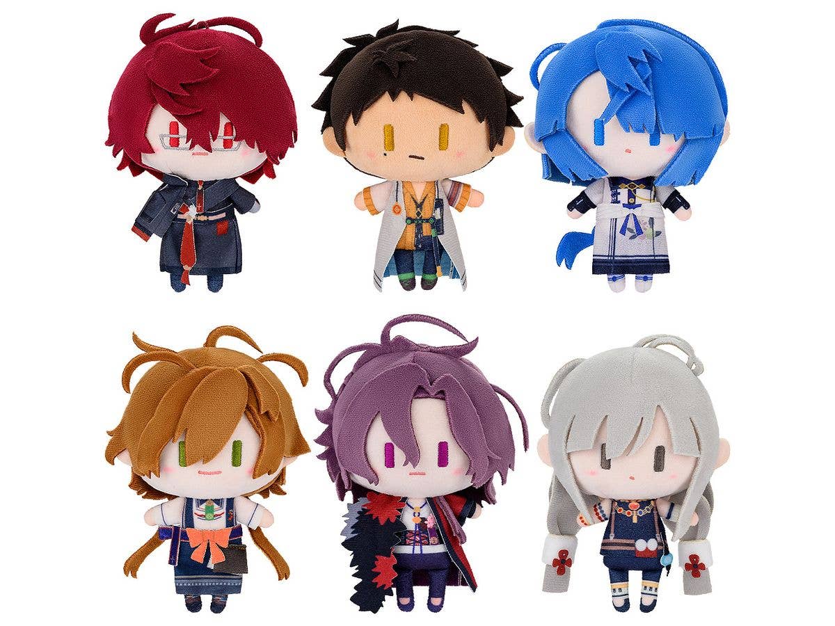 オランピアソワレ 棒人間シリーズトレーディングぬいぐるみストラップ 1Box 6pcs