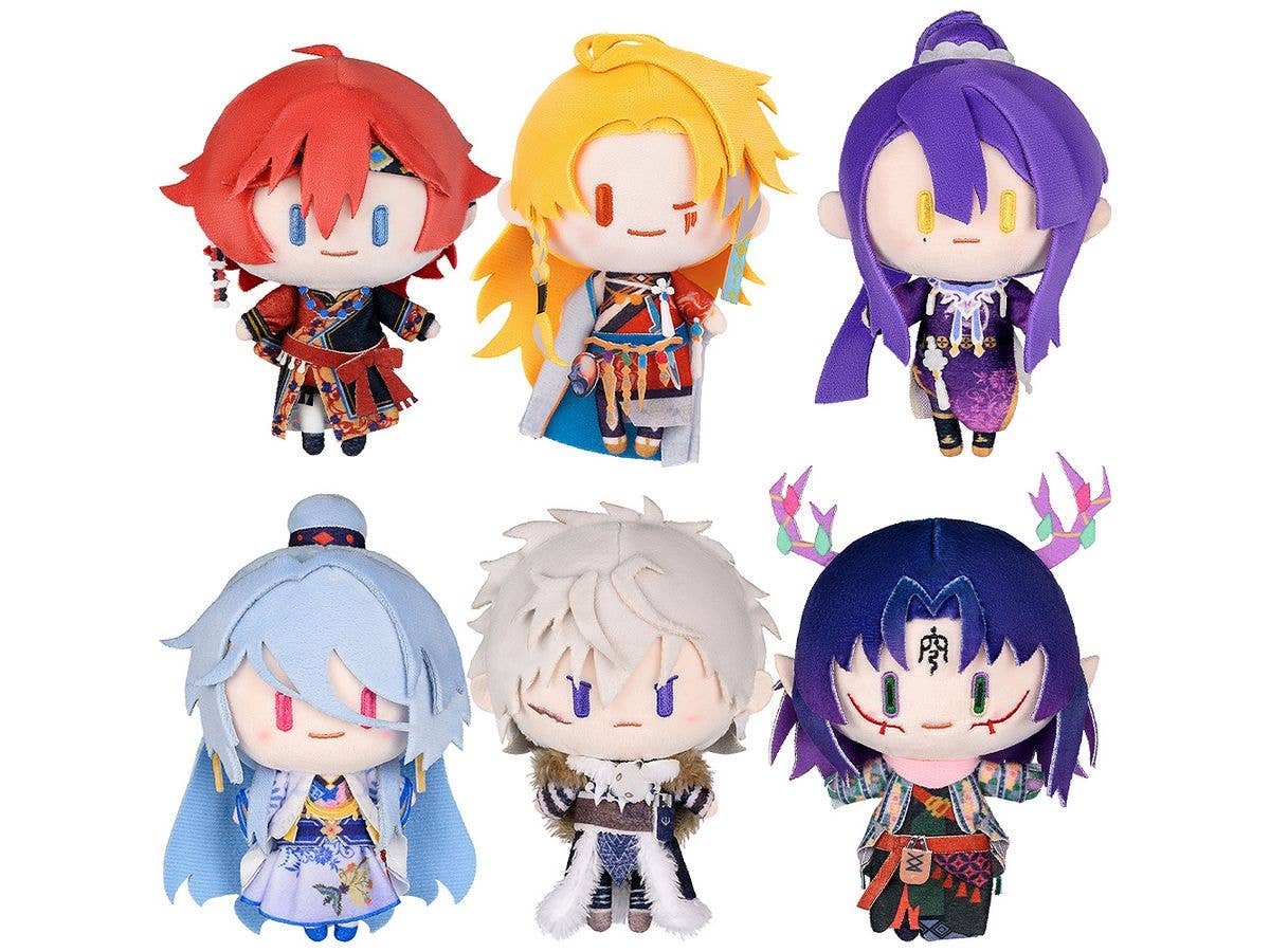 マツリカの炯 棒人間シリーズトレーディングぬいぐるみストラップ 1Box 6pcs
