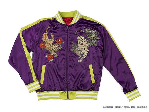 忍者と極道 極道さんの刺青スカジャン 忍者くんボディースーツカラー Ver.