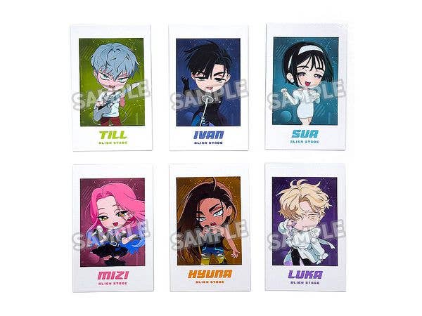 ALIEN STAGE ねんどろいどぷらす トレーディングチェキ風カード (ランダム1P)