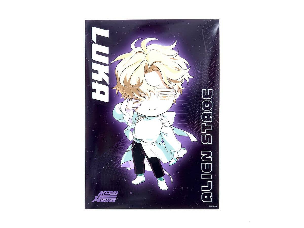 ALIEN STAGE ねんどろいどぷらす クリアポスター ルカ