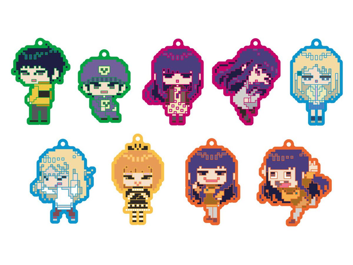 ハイスコアガールII トレーディングラバーストラップ ドットver. 1Box 9pcs