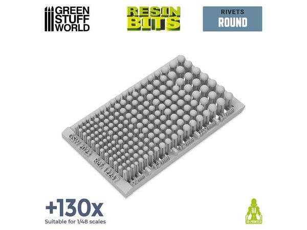 汎用 3Dプリントセット マイクロリベット 丸リベット (130個以上入)