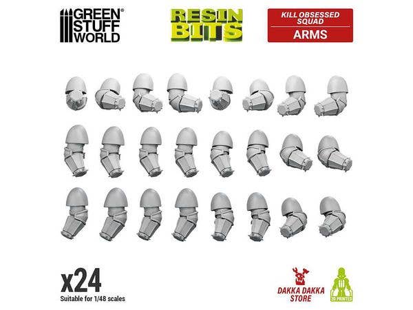 1/48 DakkaDakka キル・オブセスト・スクワッド・アーム (24個入り)