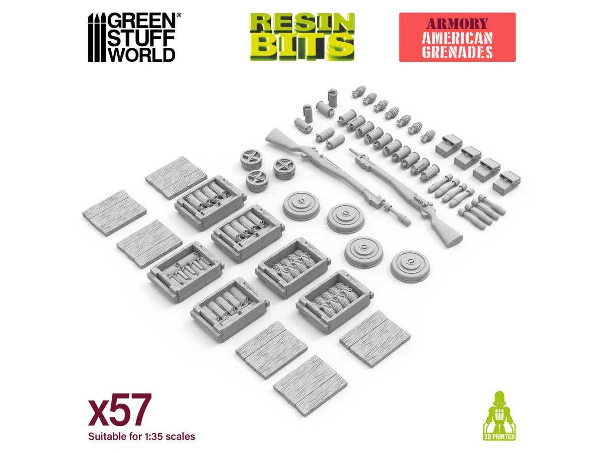 1/35 WWII 米軍 武器・弾薬セット