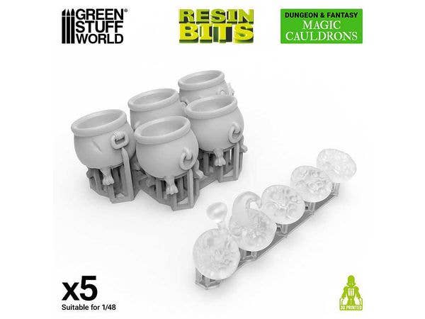 3mm LED用 魔法の大釜 (1/48-1/35)