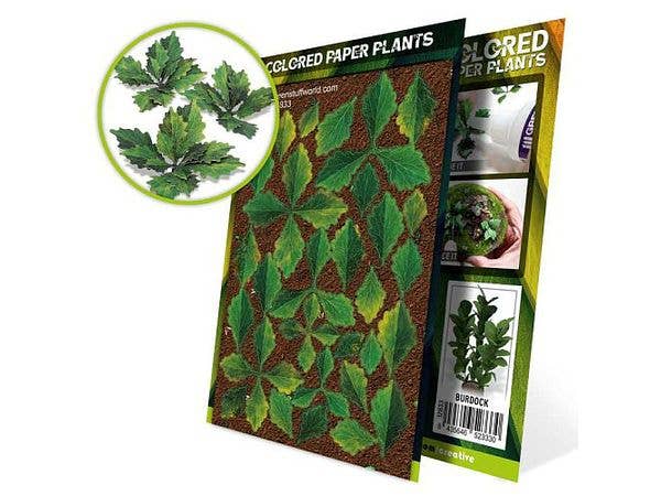 ジオラマ素材 ペーパープランツ ゴボウ植物