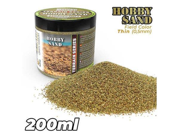 ホビーサンド - グリーニッシュイエロー 細目(200ml)