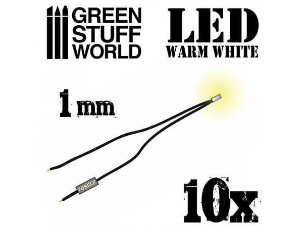 1mm LEDライト 電球色 (ウォームホワイト)