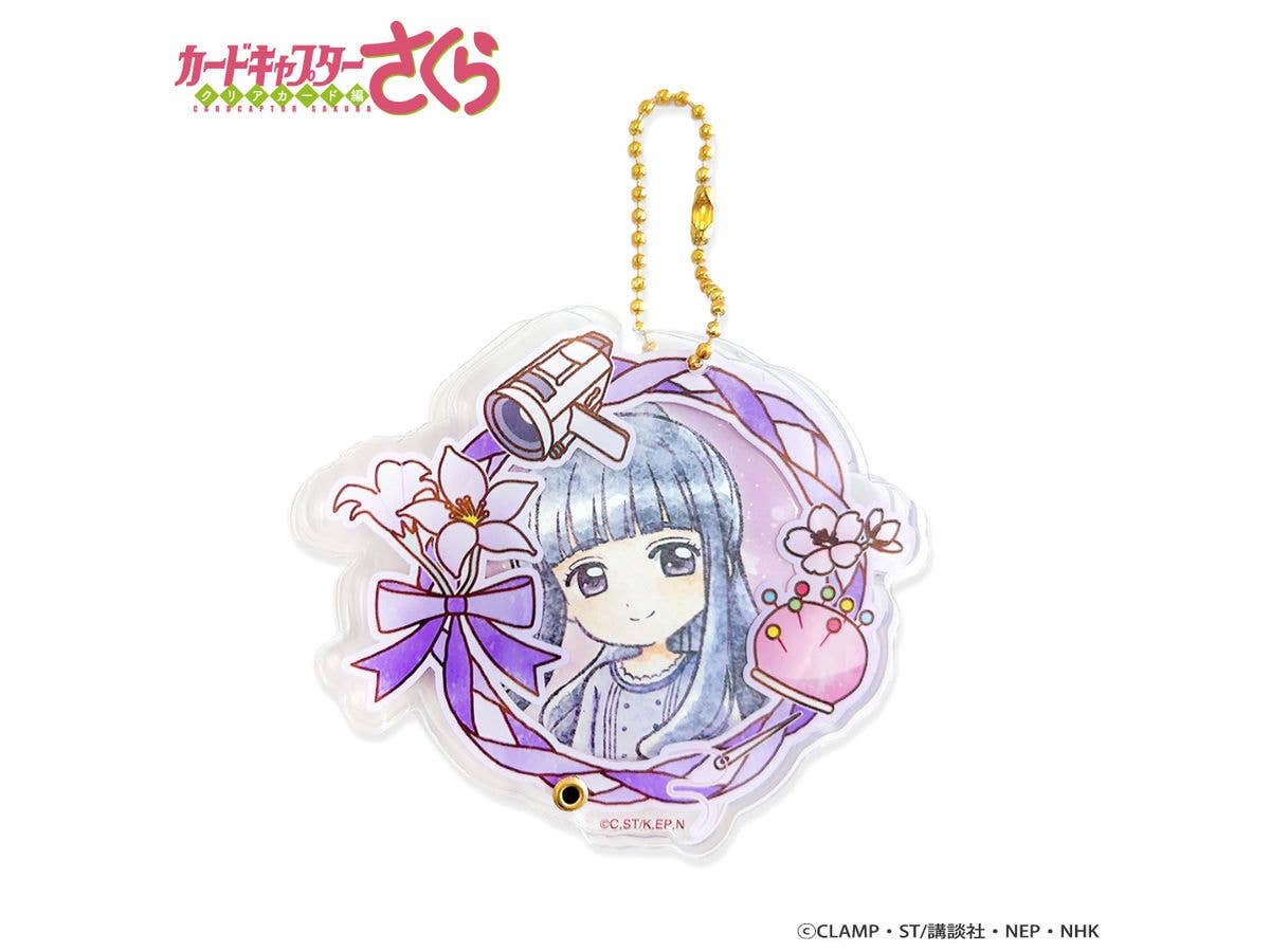 アニメ カードキャプターさくら クリアカード編: アクリルフレーム & 缶バッジセット / 知世