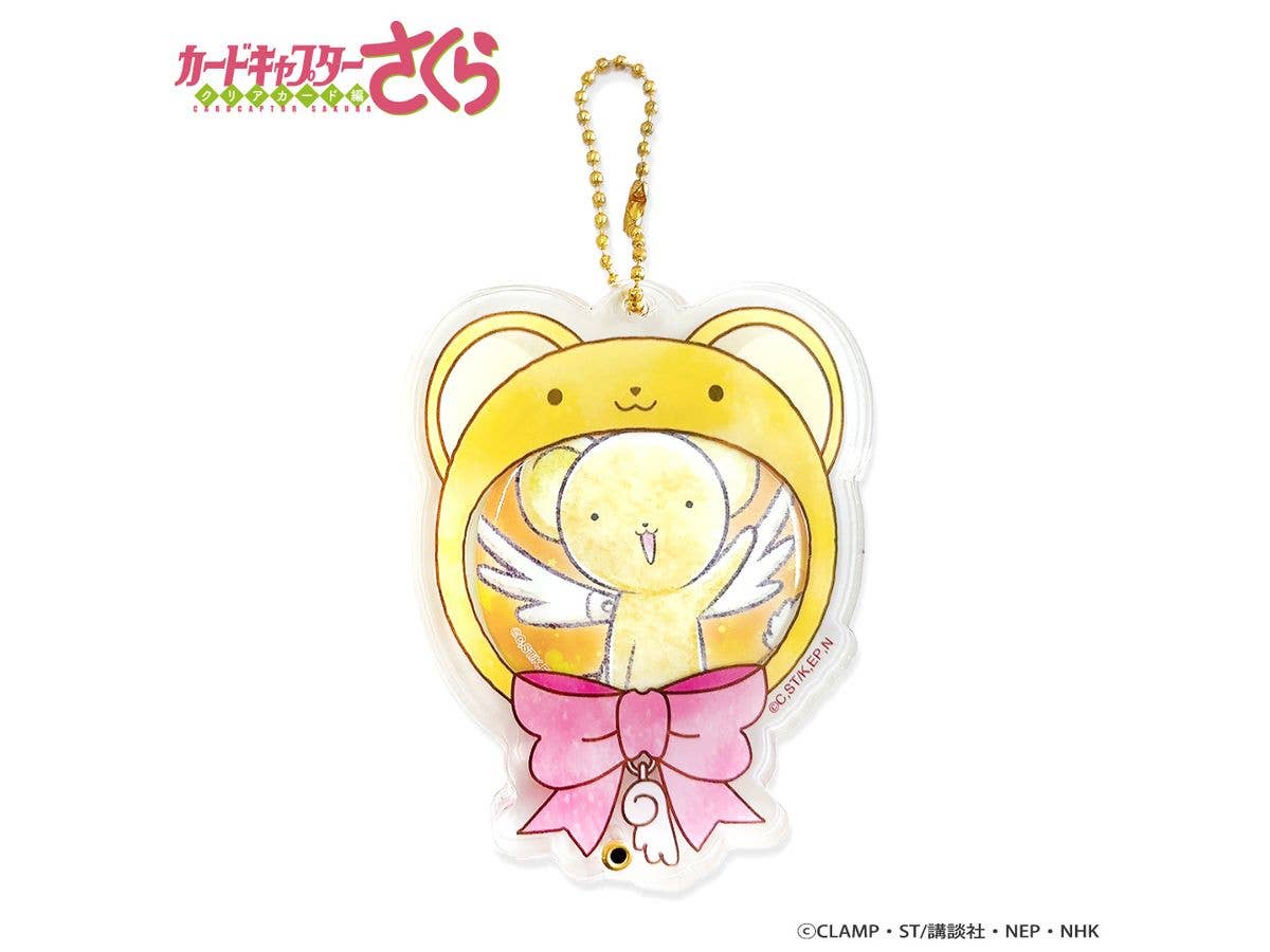 アニメ カードキャプターさくら クリアカード編: アクリルフレーム & 缶バッジセット / ケロちゃん