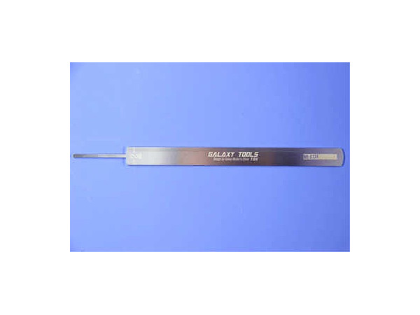 ステンレス製紙やすりスティック (先細・短 ・幅2mm)