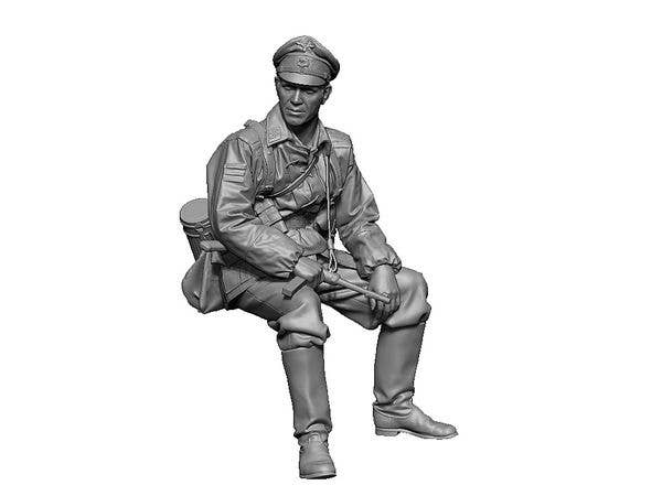 1/35 WWII ドイツ武装親衛隊将校