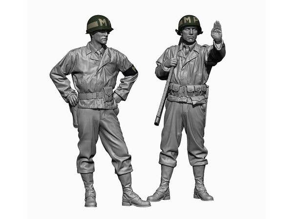 1/35 WWII アメリカ陸軍 MPセット(2体入)