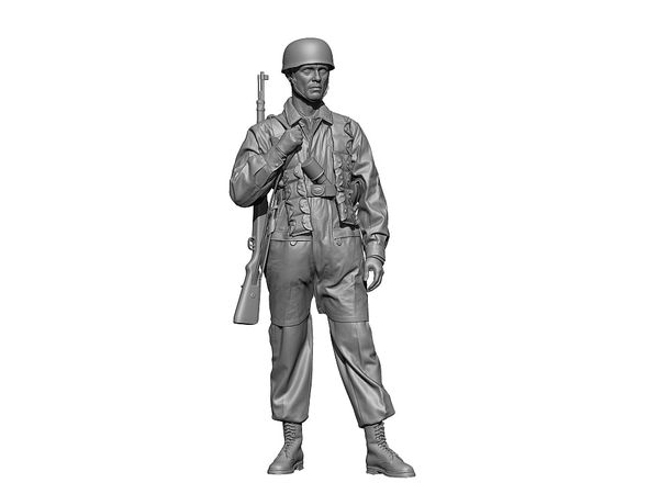 1/48 WWII ドイツ 降下猟兵 #5 休息中の小銃手