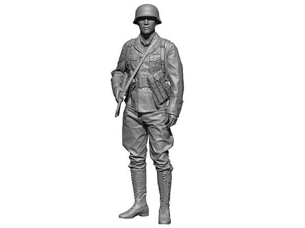 1/48 WWII ドイツ・アフリカ軍団の下士官