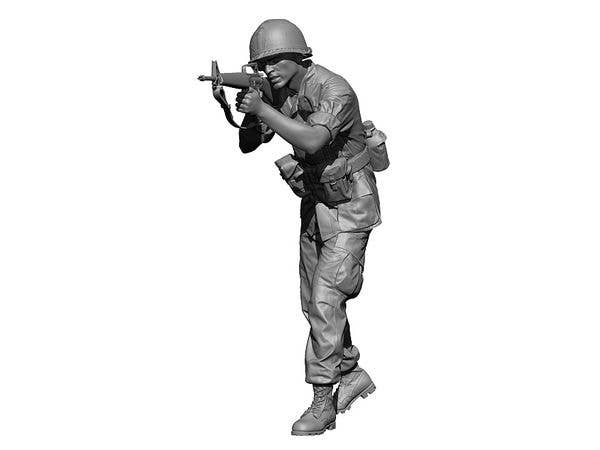1/48 現用 アメリカ ベトナム戦争の兵士 止まれ!