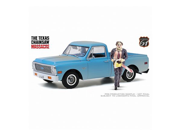 1/18 悪魔のいけにえ 1971 シボレー C-10 with レザーフェイス  HWY-18022