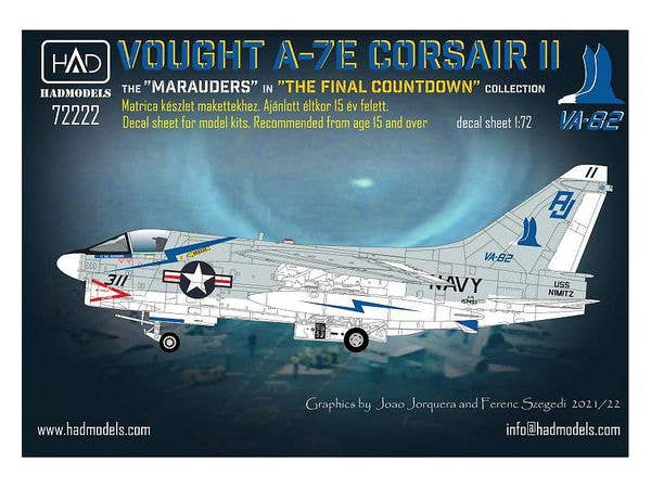 1/72 A-7E コルセア II VA-93・VA-27・VA-22 | HLJ.co.jp