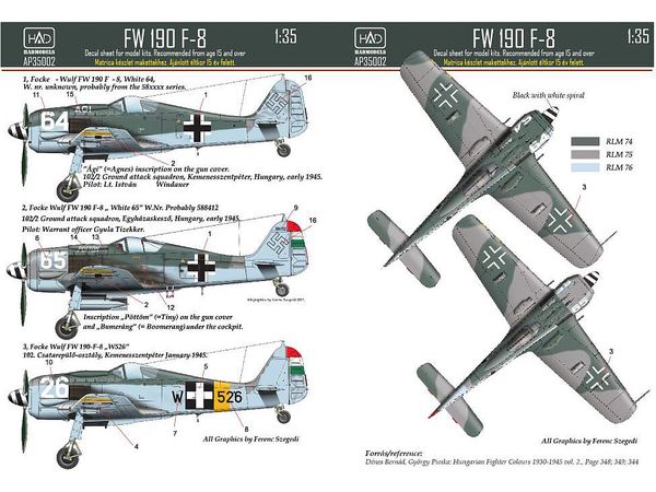 1/35 Fw190F-8 ハンガリー