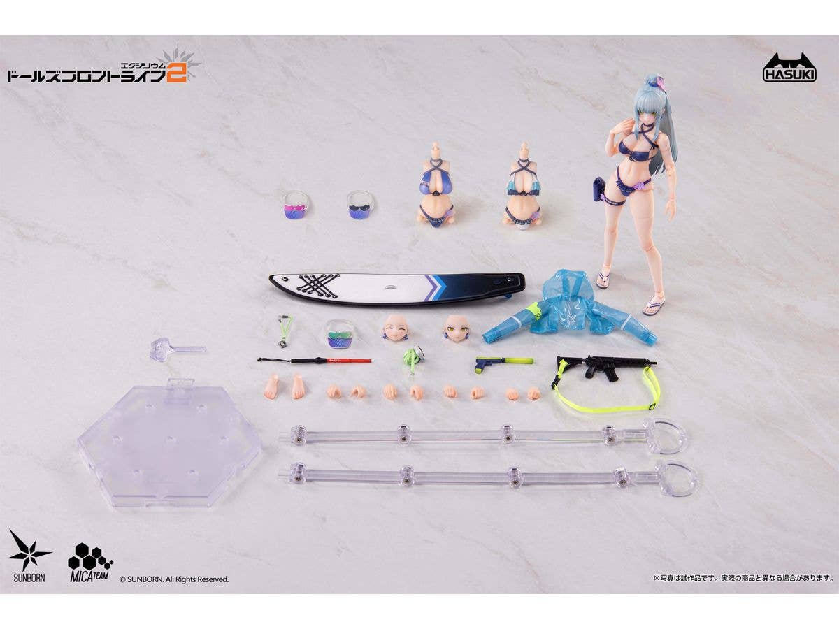 1/12 pocket art PA013 ドールズフロントライン2:エクシリウム クルカイ 蒼き軌跡Ver. 豪華版