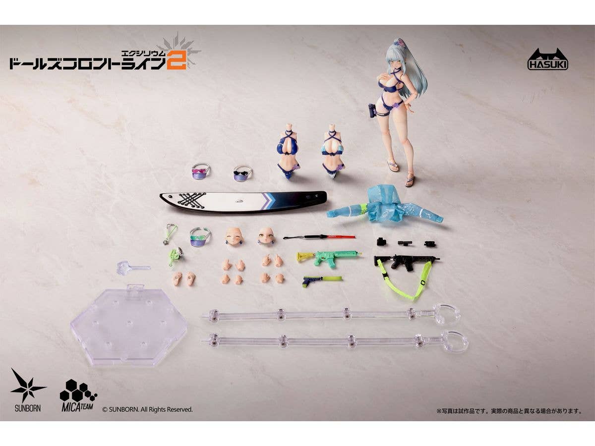1/12 pocket art PA013 ドールズフロントライン2:エクシリウム クルカイ 蒼き軌跡Ver. 豪華版