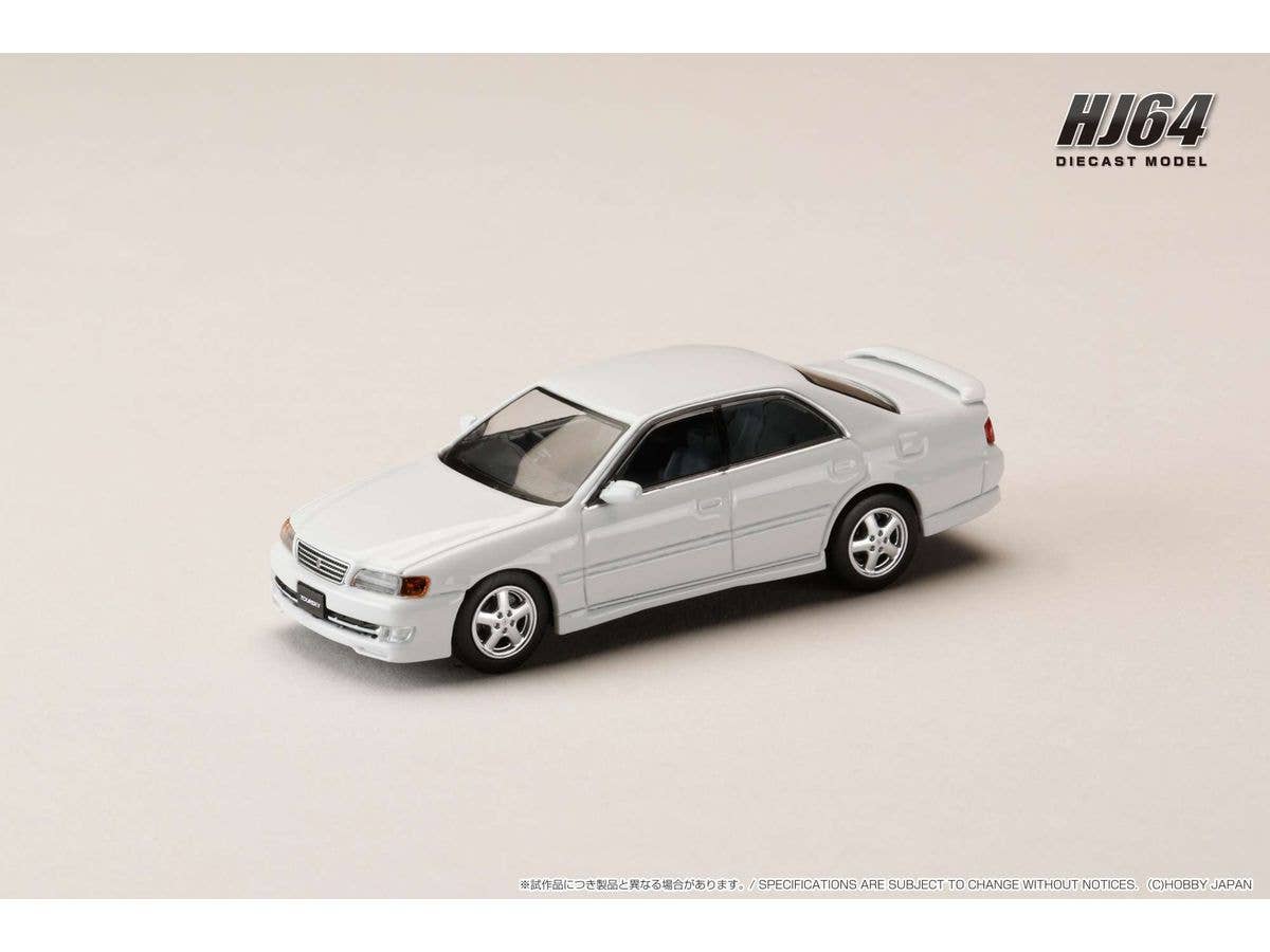 1/64 Toyota Chaser Tourer V (Jzx100) Early Version (1996) Super White IIToyota Chaser Super White II
