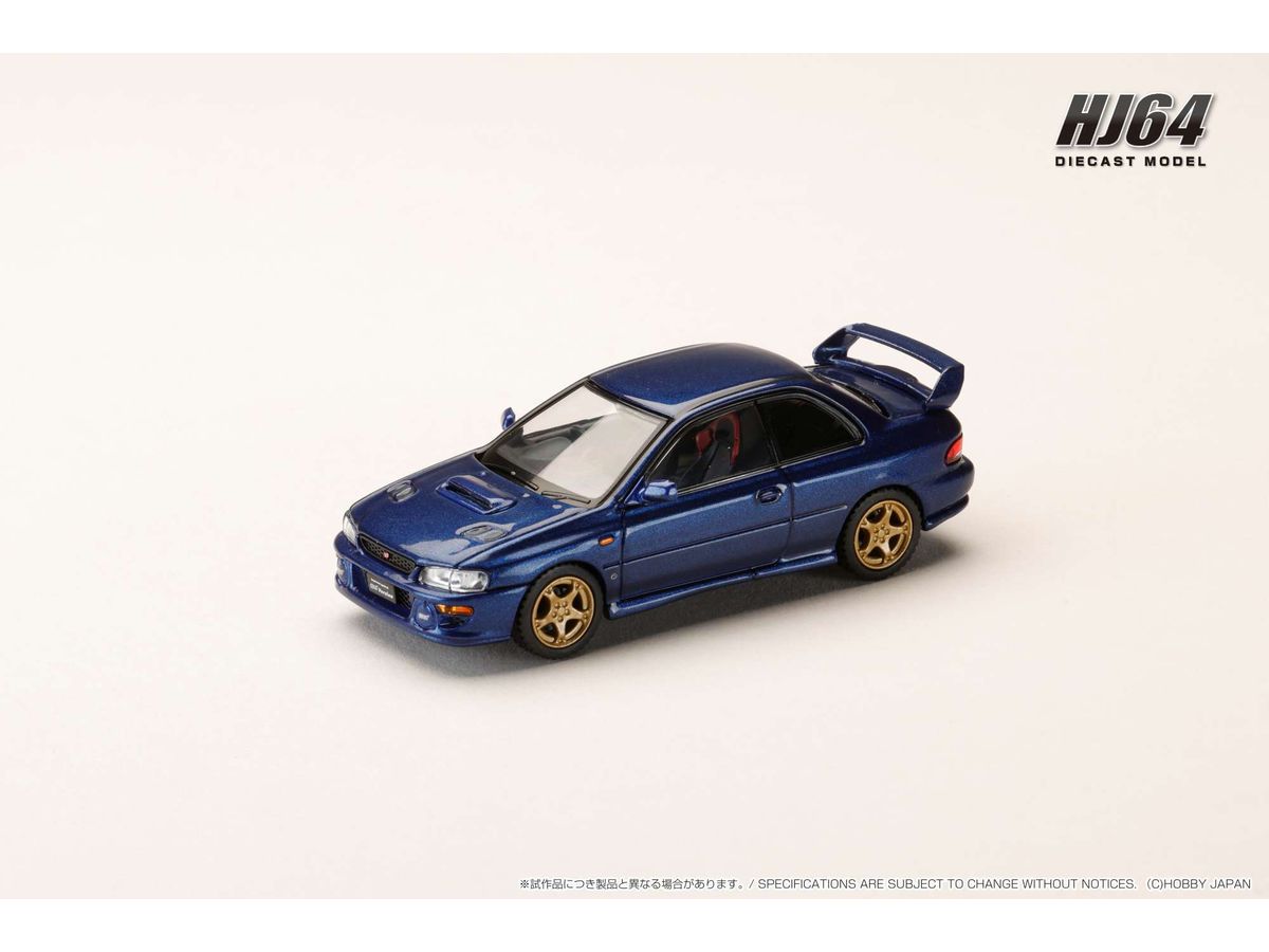 1/64 スバル インプレッサ PURE SPORTS COUPE WRX type R STi Version (GC8) V WR Type フロントバンパー グランブルーマイカ