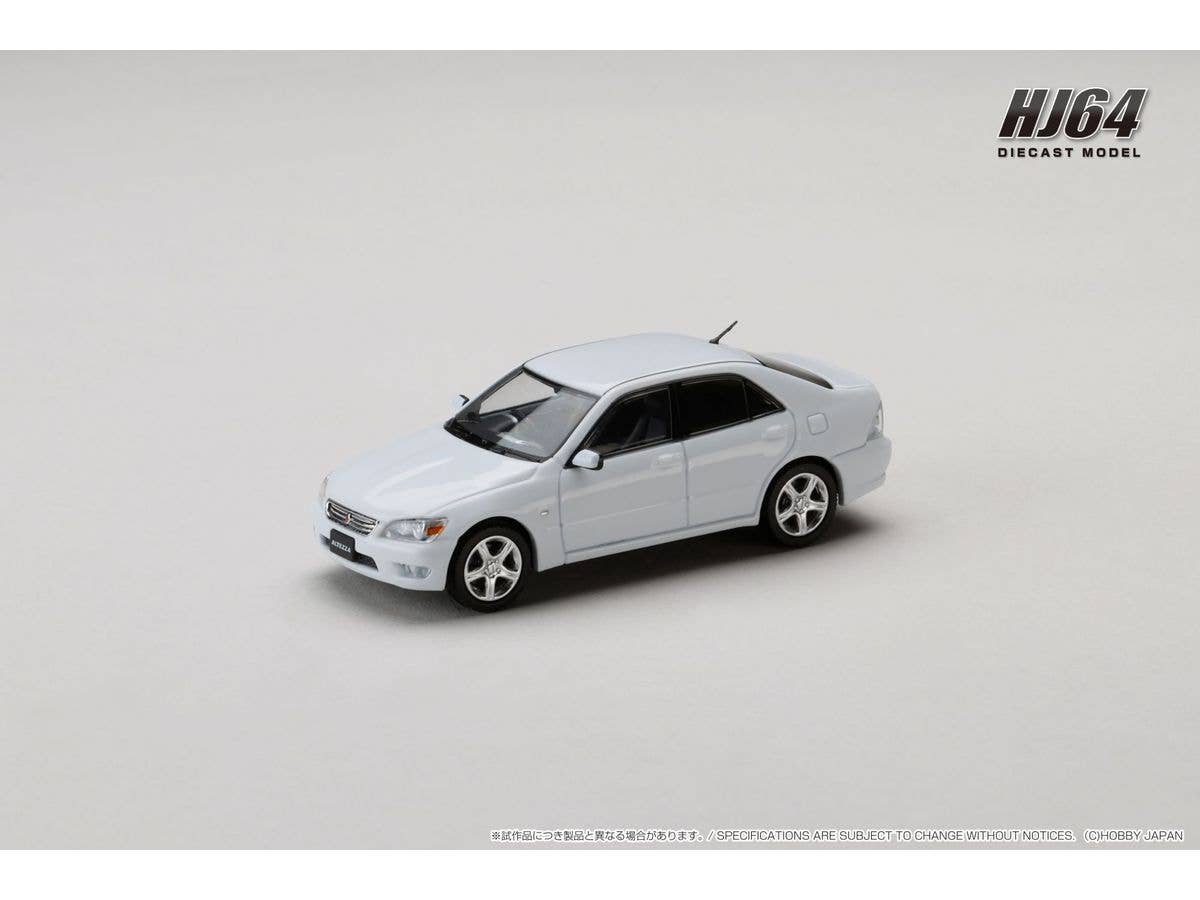 1/64 トヨタ ALTEZZA RS200 (E10) 1998 スーパーホワイトII