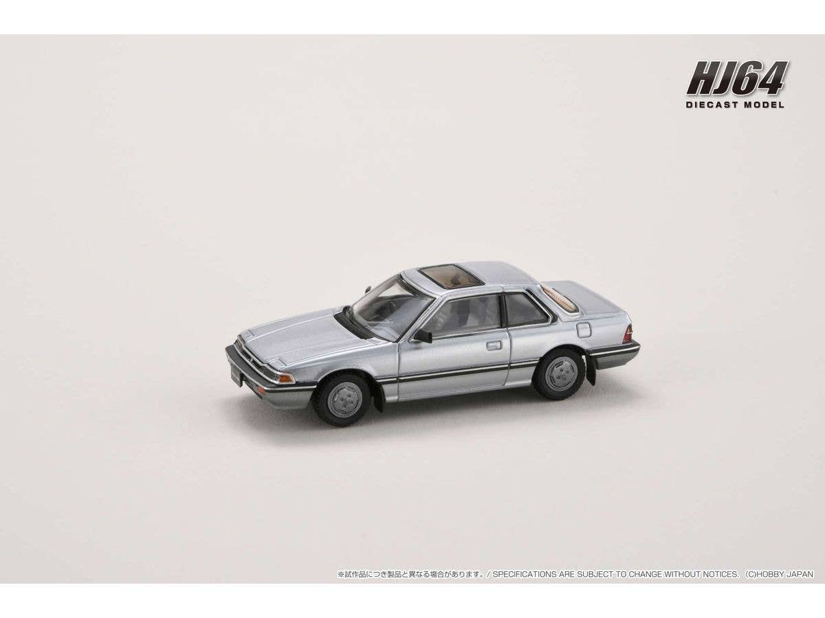 1/64 ホンダ プレリュード XX AB 前期型 シルバーメタリック