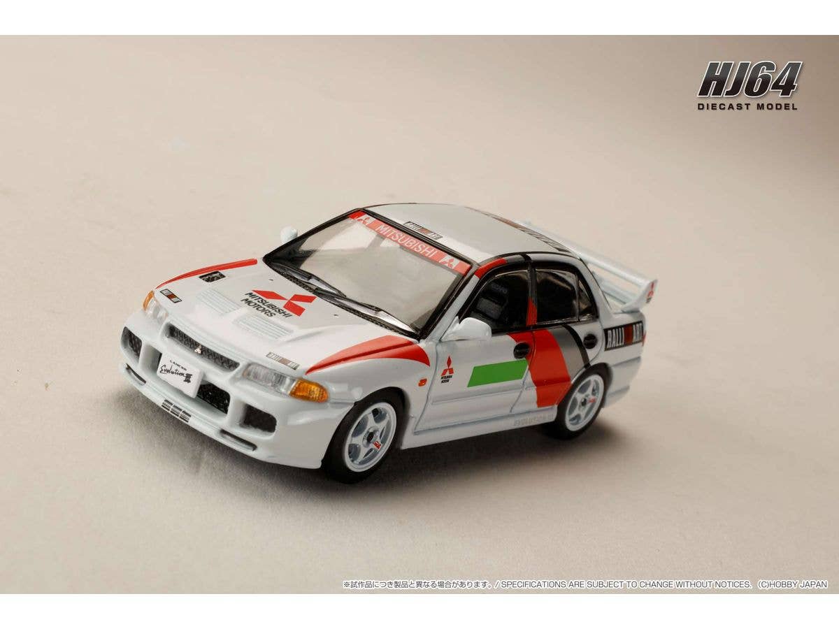 1/64 Mitsubishi Lancer RS Evolution III 1995