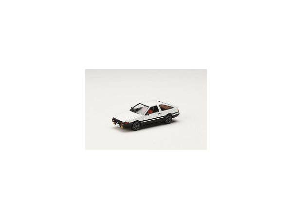 1/64 トヨタ SPRINTER TRUNEO (AE86) GT-APEX JDM カスタムバージョン ホワイト/ブラック